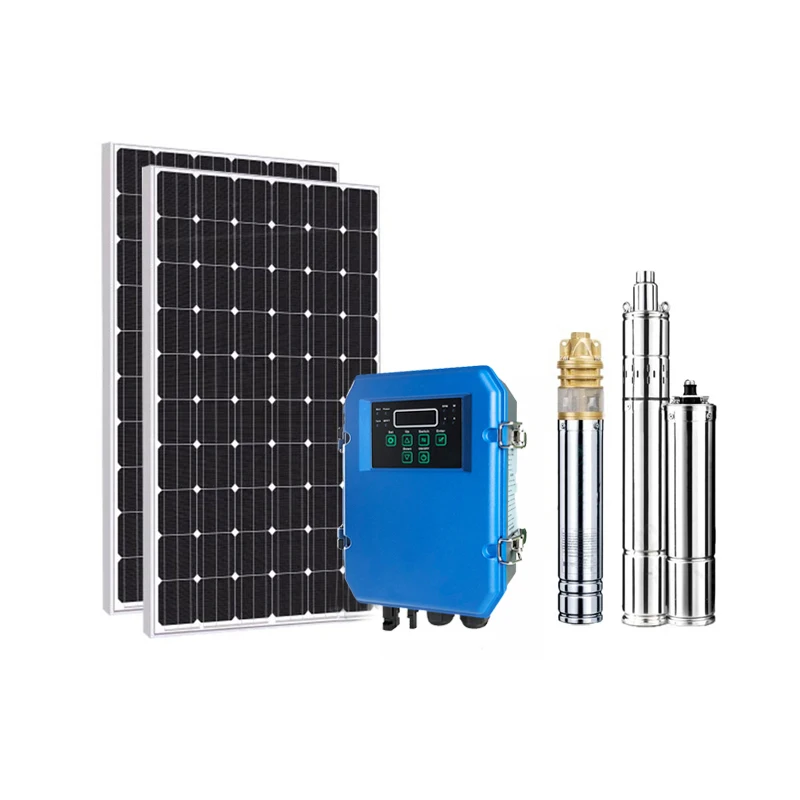 DC AC Currency Solar Pump Watering System for Farm and Domestic Water Supply