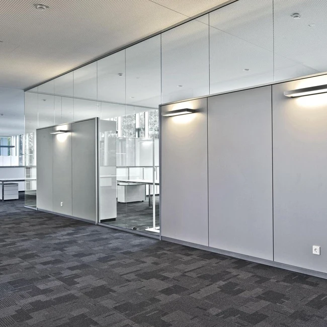 Sound Insulation  Double glazed tempered glass floor to ceiling windows and sliding doors MDF door