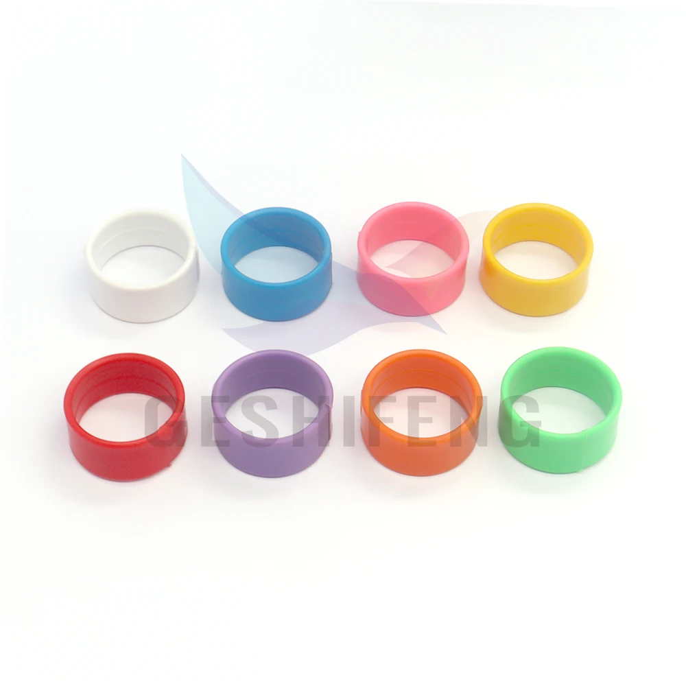 Custom Poultry and Pigeon Identification Leg Band Bird Tracking Racing Chicken Foot Rings Plastic Tag for Chicken