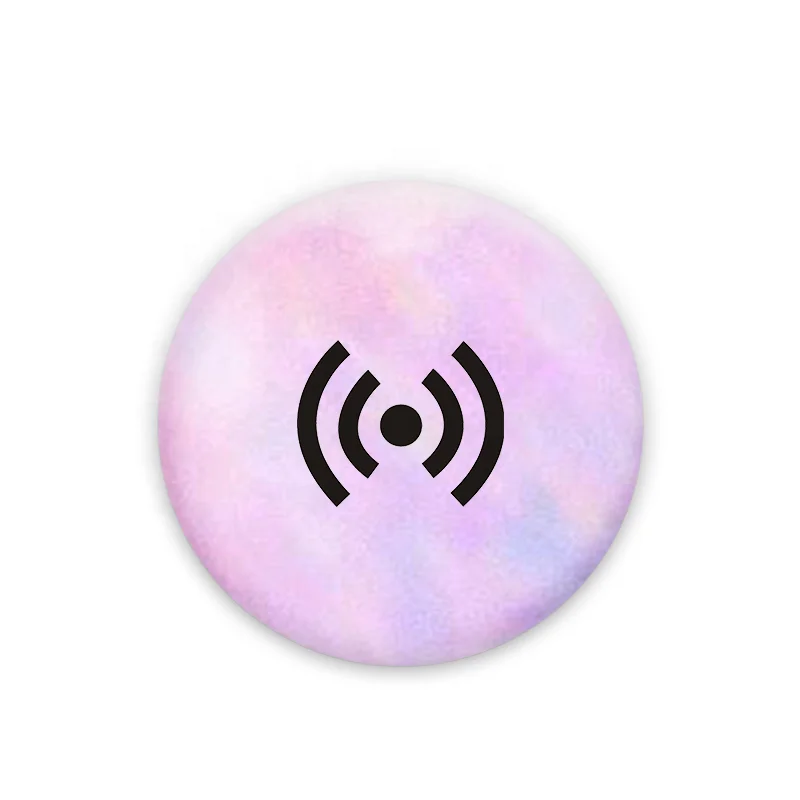 NFC metal resistant electronic tag RFID mobile phone sticker nfc epoxy sticker for Social Media