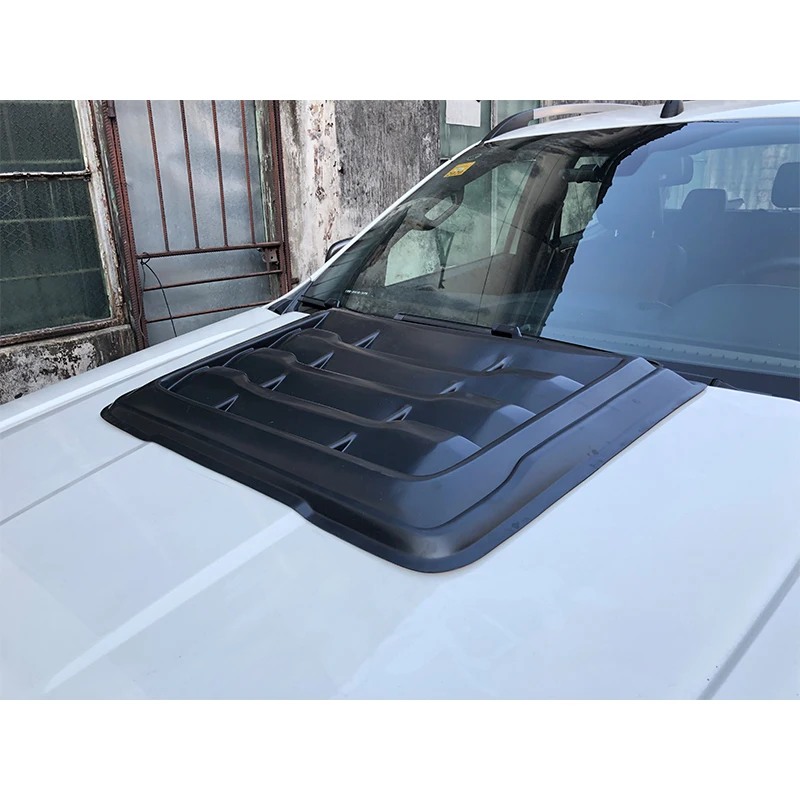 pickup 4x4 accessories Black ABS Plastic hood scoop cover for ranger raptor 2012+