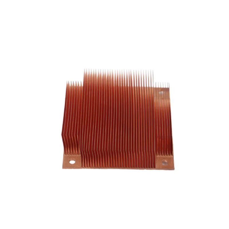 China OEM ODM amplifier memory heatsink oem customized skived fin copper heat sink