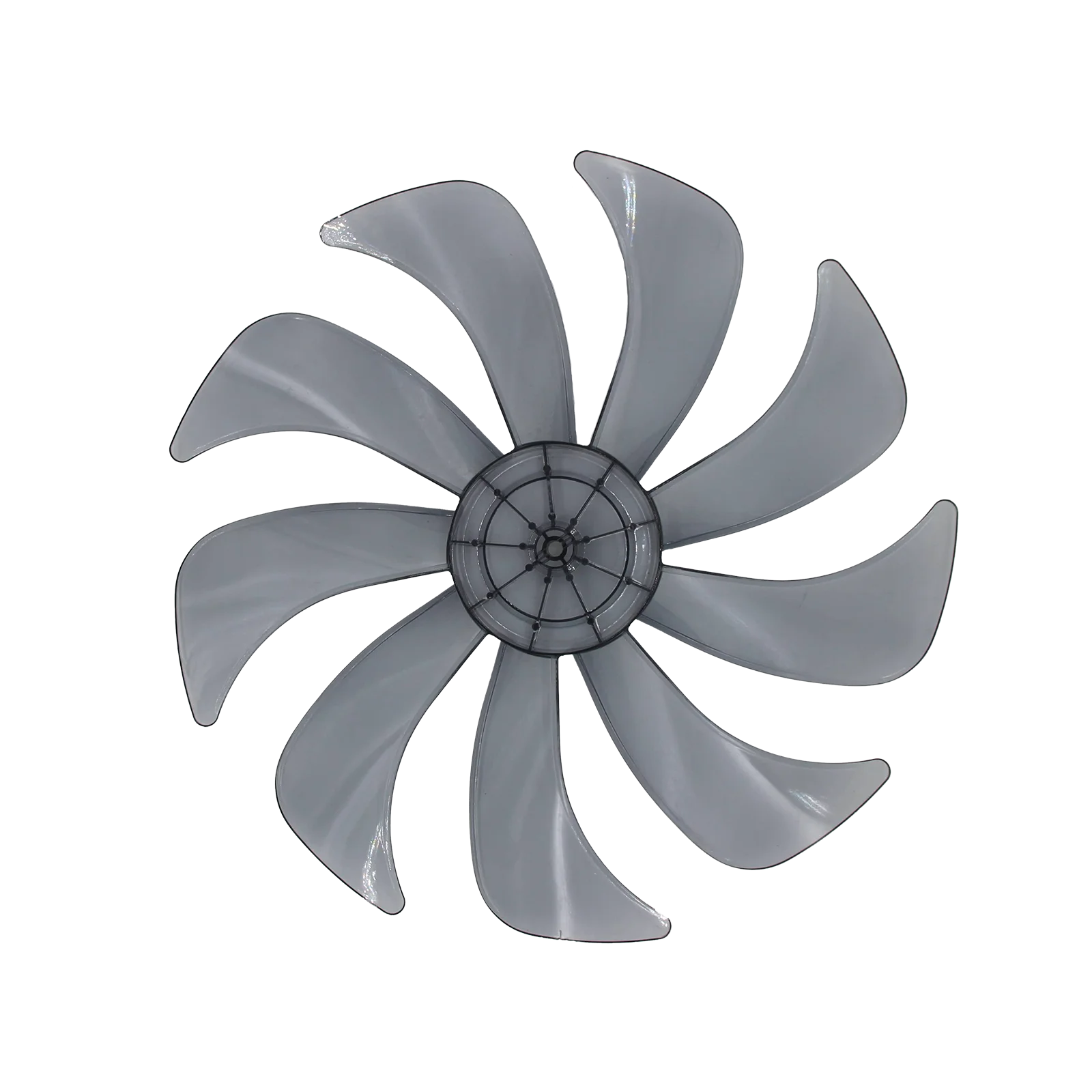 Factory professional production 16 inch 18 inch 9 blades grey AS plastic air blades