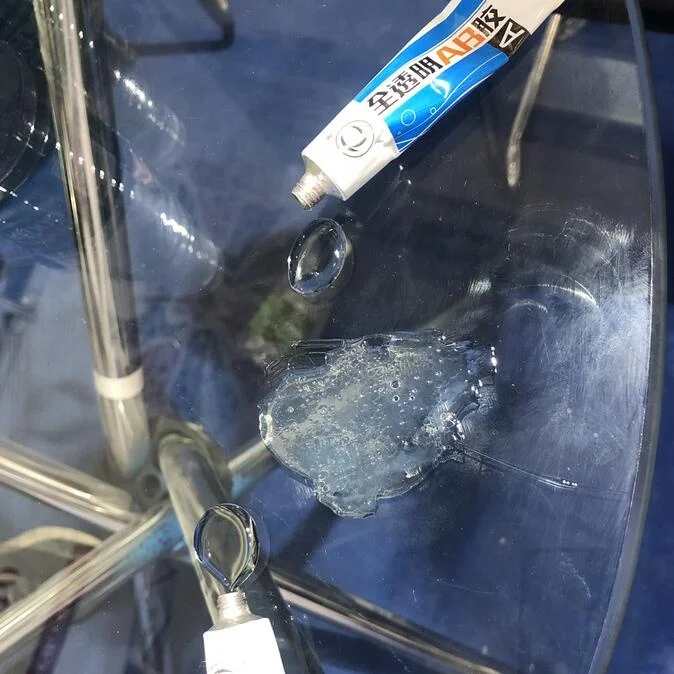 Forsen CN factory big size1+1 kg adhesive epoxy resin transparent two part  pegamento super clear KAFUT  ab glue