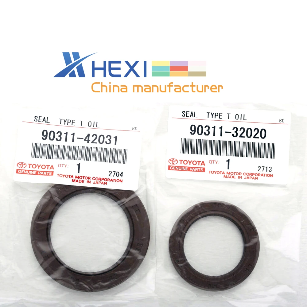  90311-42031 90311-32020 комплект уплотнений коленчатого вала переднего для TOYOTA запчасти на вторичном рынке 42*60*7 42x60x7 32x46x6