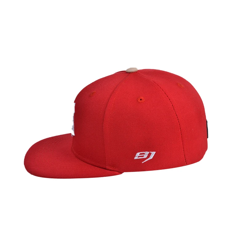 Fashion 6 panel sport cap plain blank hip hop snapback hat OEM high quality acrylic cap wholesale embroidery Logo snapback hats