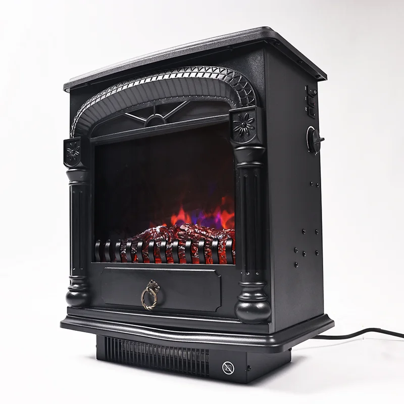 2000W Electric Fire Stove Heater Fireplace with 3D Realistic Flame
