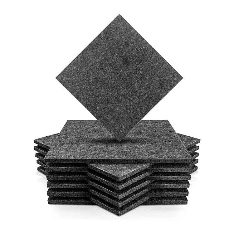 Акустическая панель 16x12x0 5 дюймов 6 упаковок плотная Толстая звукоизоляция и звукопоглощающие