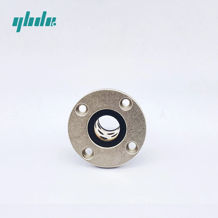 YHD OFZ02 Self Lubricating Bushing Oil-free Bushing Assembly With Flange Copper Alloy Oil-free Guide Bushing for Machine Tool