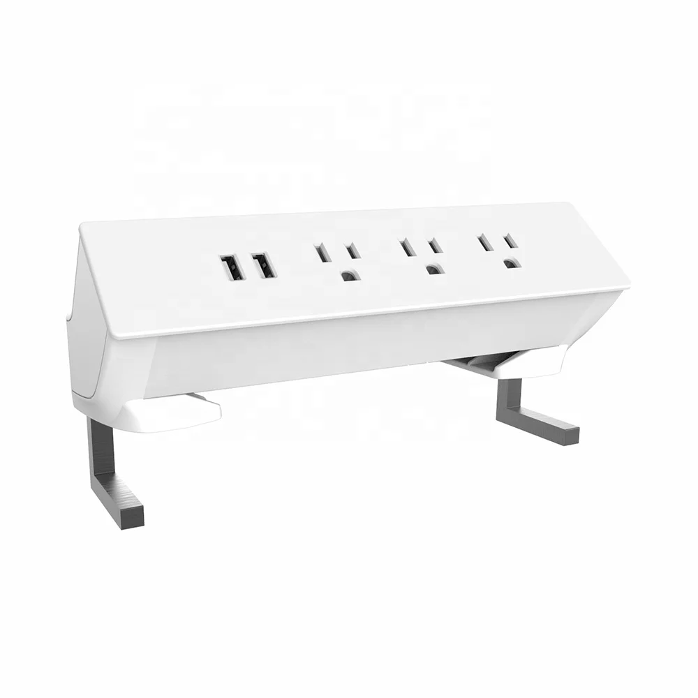 Электрическая розетка UL настольная usb 125 В американская с тремя