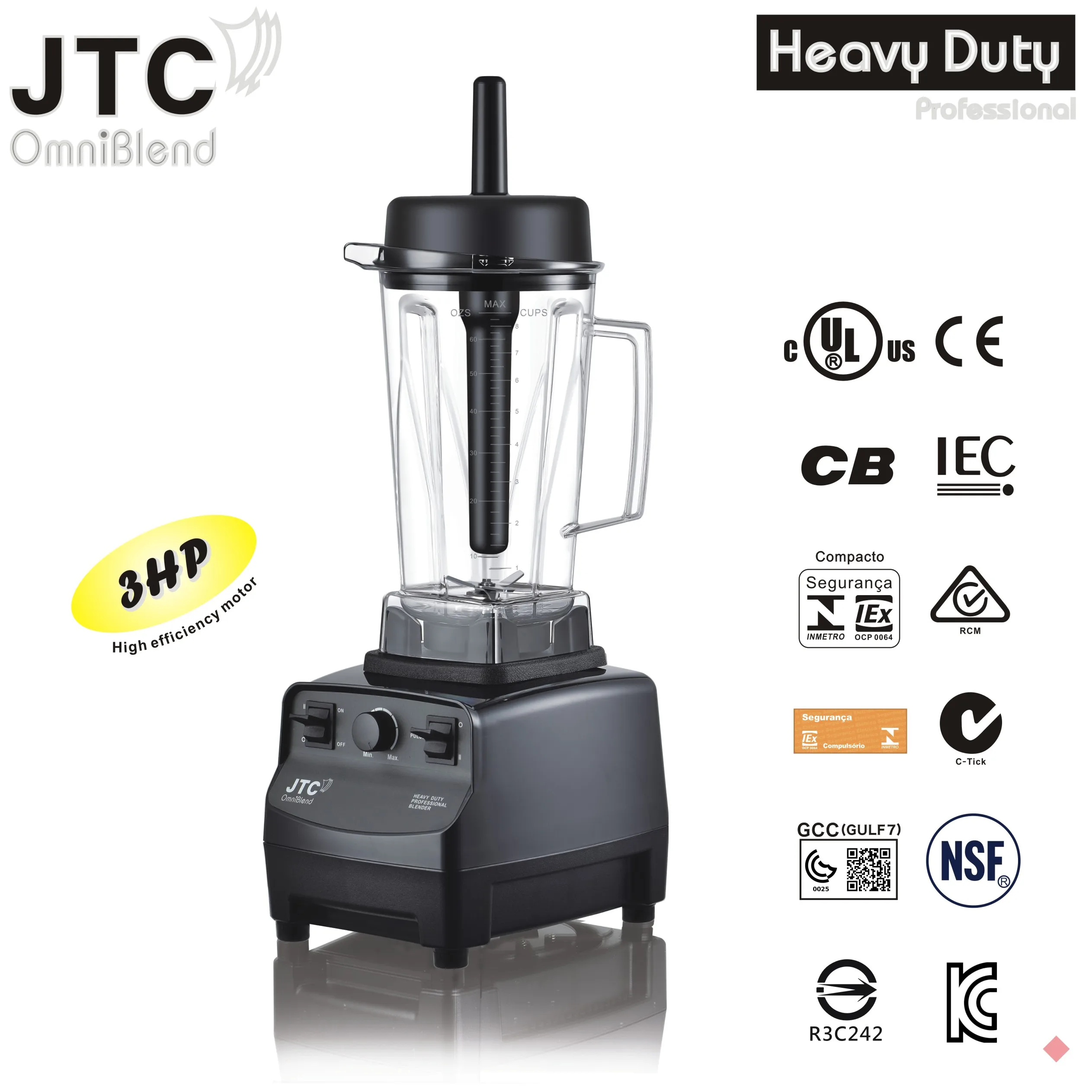 Top Juicer, Heavy Duty Commercial Blender, Omni Blend, No.1 Quality In The World