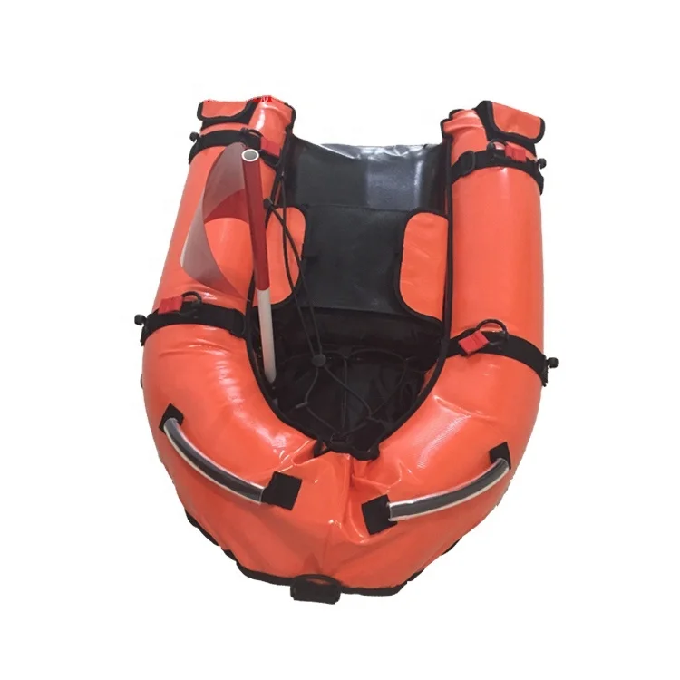 hot sales Inflatable PVC Spearfishing Float Boats with Inner PVC Bladder and flag and Air pump
