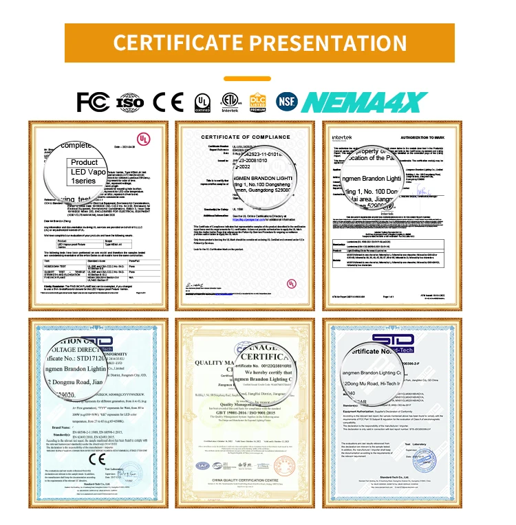 Brandon Linear 4000K 5000K Dimmable Wall Light Indoor 4Ft 8Ft Custom Ceiling Office Pendant Linear Led Batten Light