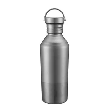 Outdoor titanium water bottle Pure titanium water cup Sports water bottle 750ml