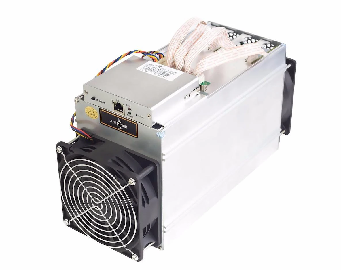  В наличии новый Antminer L3 + для litecoin с оригинальным блоком питания один год гарантии Майнер Asic биткоинов S19