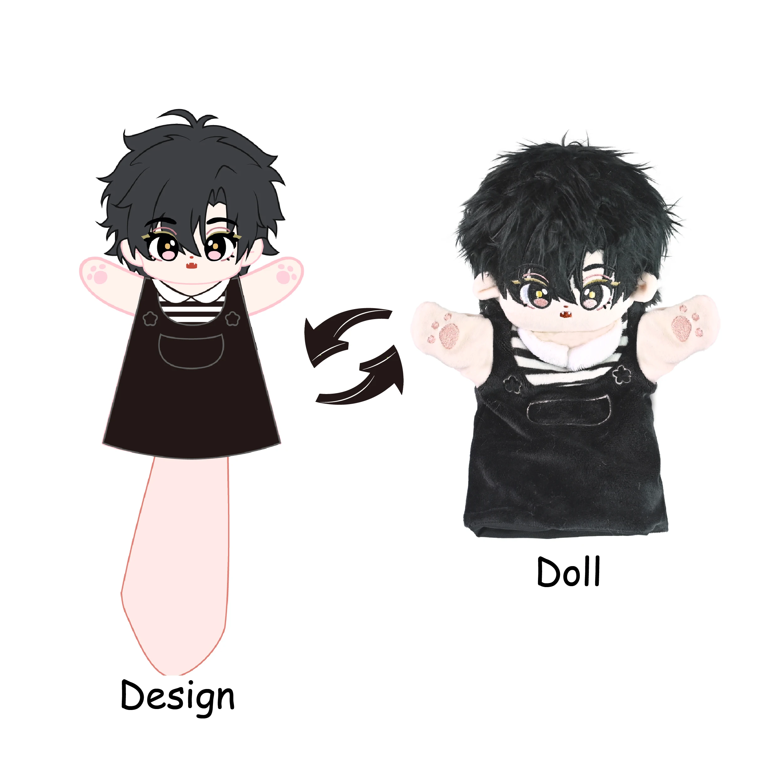 Gaopeng игрушка предназначенная для От 0 до 3 лет Детские Ранние обучающие Игрушки маленьких детей марионетка комфортабельные куклы создавать свои собственные игрушки кукол