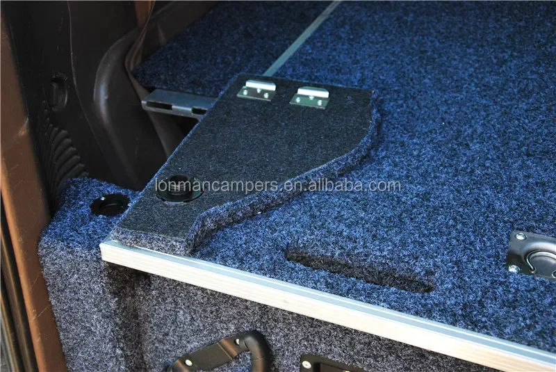 4X4 UTE Drawers for Cargo Storage Interior Camping Mobile Kitchen Stainless Steel for Land Cruiser Model camp kitchen drawer