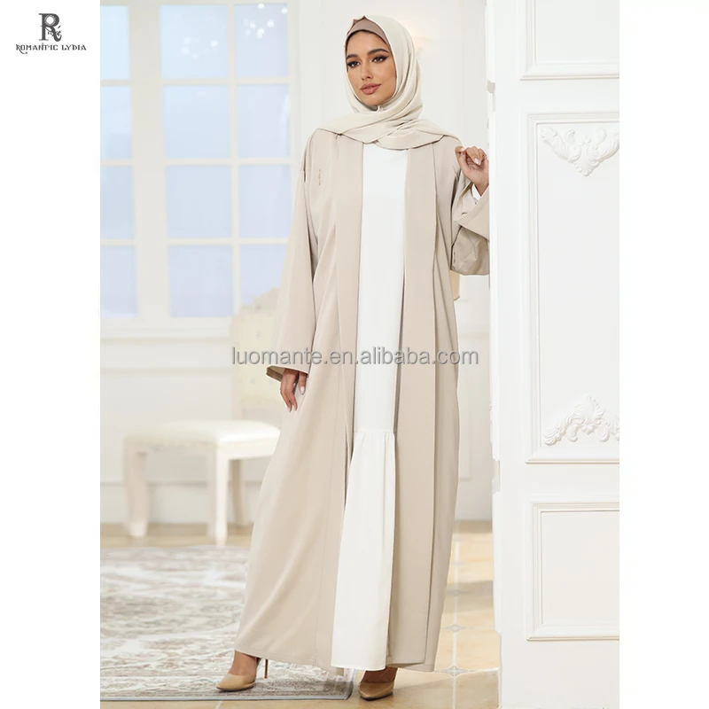 Abaya Manufacturer Custom Islamic Muslim turkish style abaya elegant Abaya with Beads