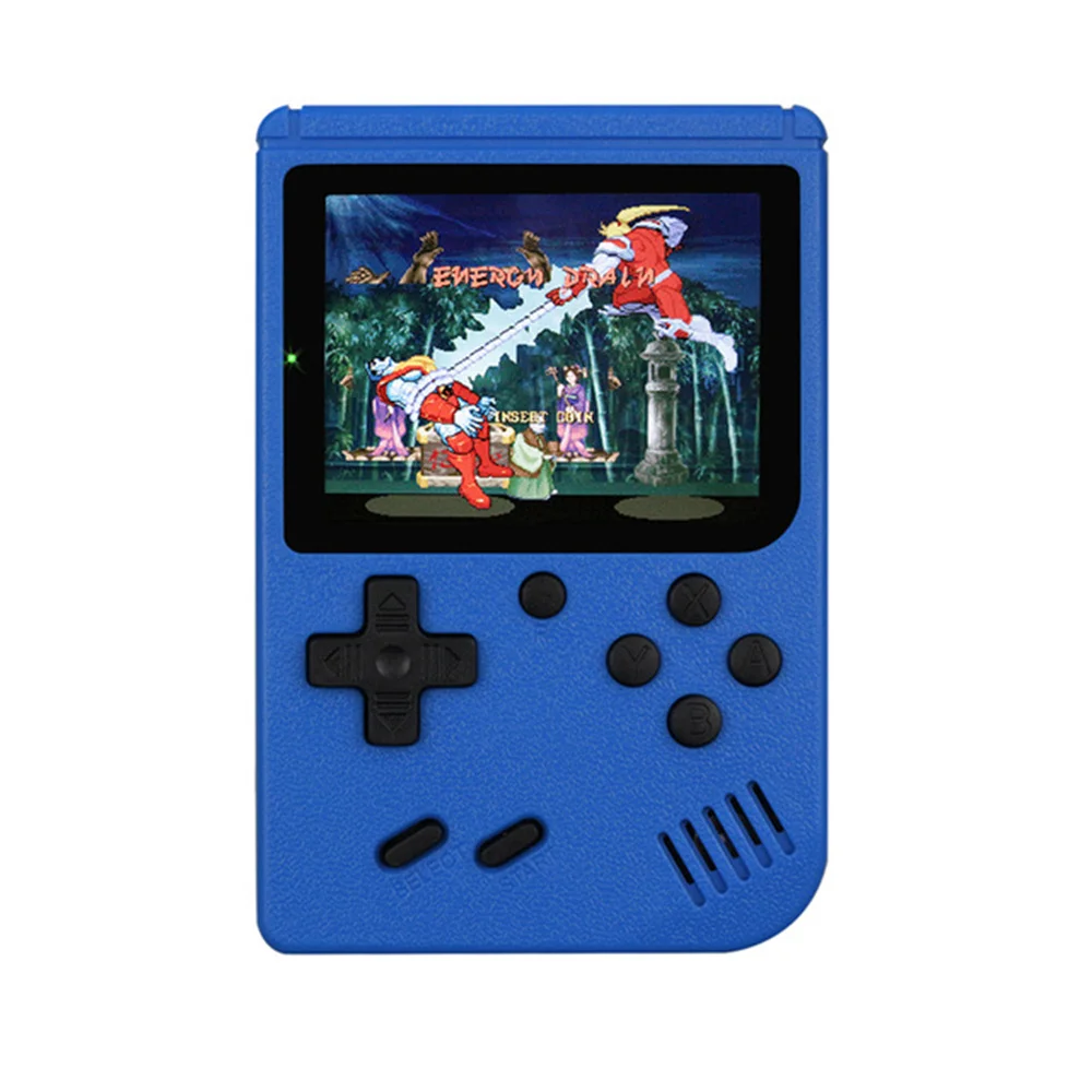 HLM Portable Game Console 400 In 1 Plus Retro Classic Game Box Video Mini Single Double Game Player