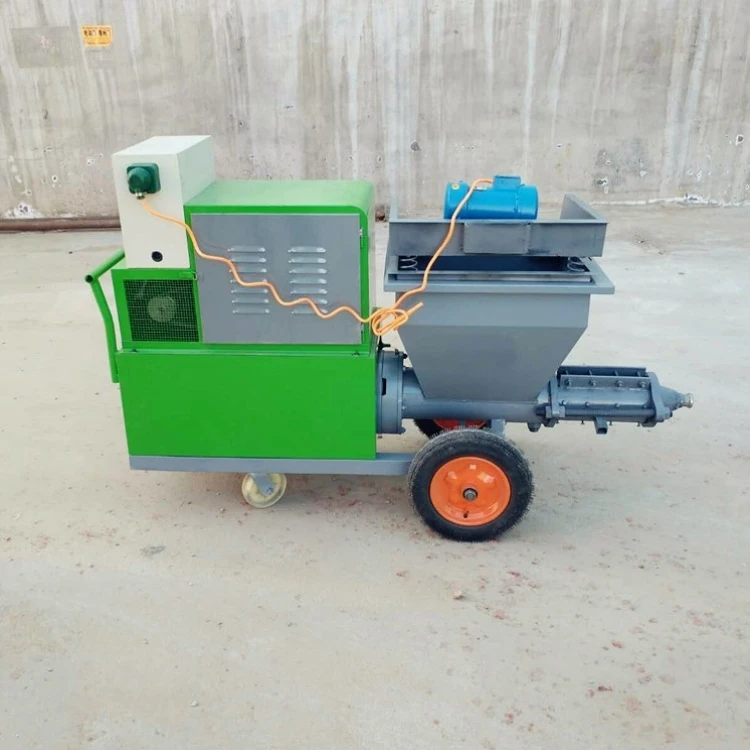 Best Sale Products Wall Cement Mortar Rendering Plaster Spray Machine