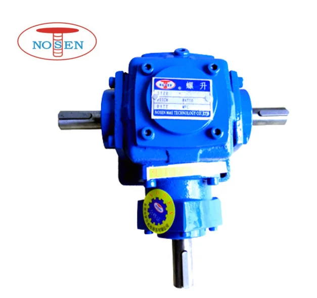 13 Nm Torque Transmission 90 Degree 1:1 Helical Gearbox