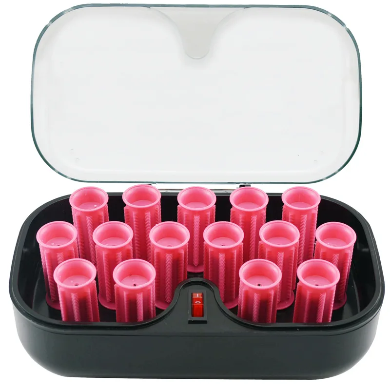 30pcs Spots Fast Heat Electric Hair Rollers Plastic Heated Rollers Magic Hair Curler Electric Hair Curler Machine Home Salon Use