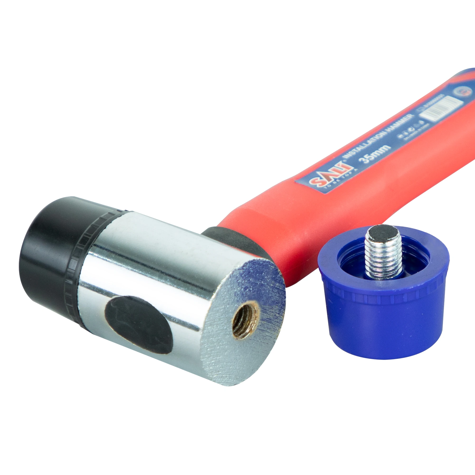 Sali multifunctional non slip rubber 40mm double-faced rubber soft sledge hammer