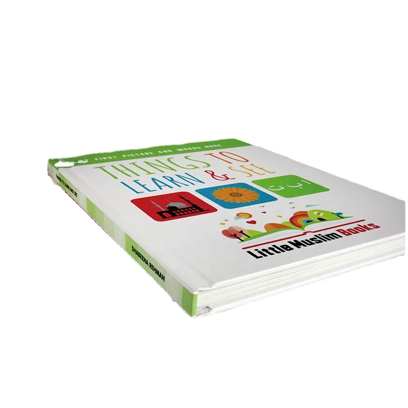 Coated Paper Children Education Picture Book Printing Small Coloring English Story Books For Kids