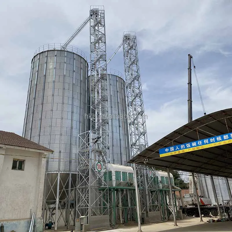 Modular Silo for Plastic Storage Hot Galvanized Feed Silo for Chicken