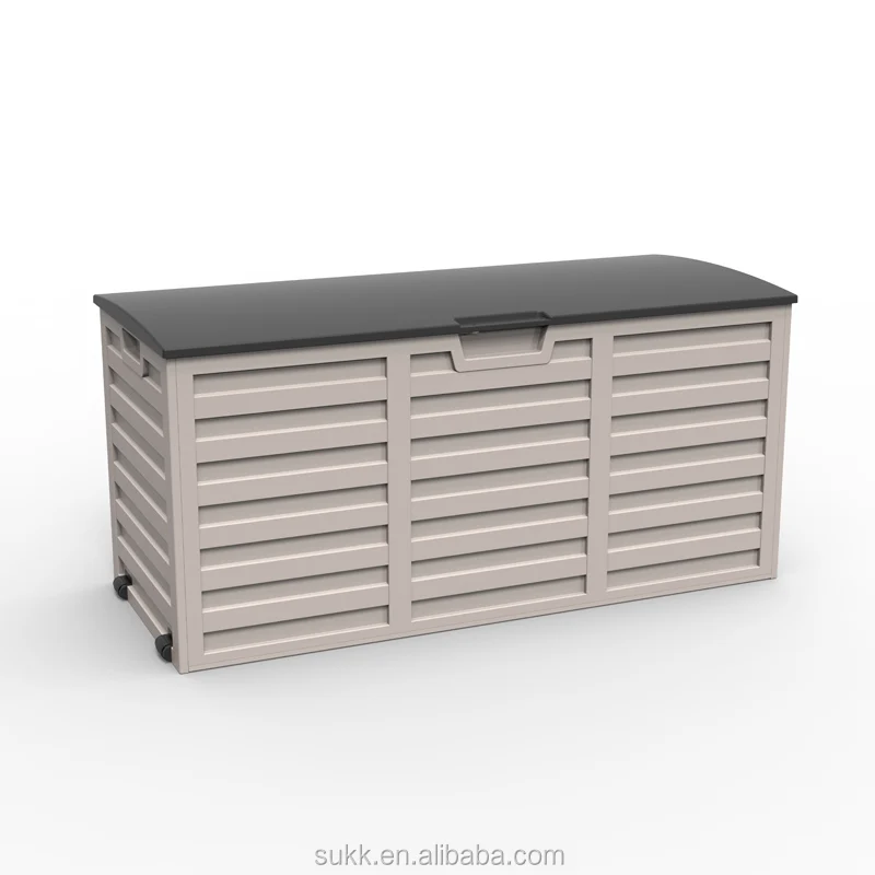 2023 Hot Products Outdoor Plastic Garden Shed Garden Bin Garden Storage Box