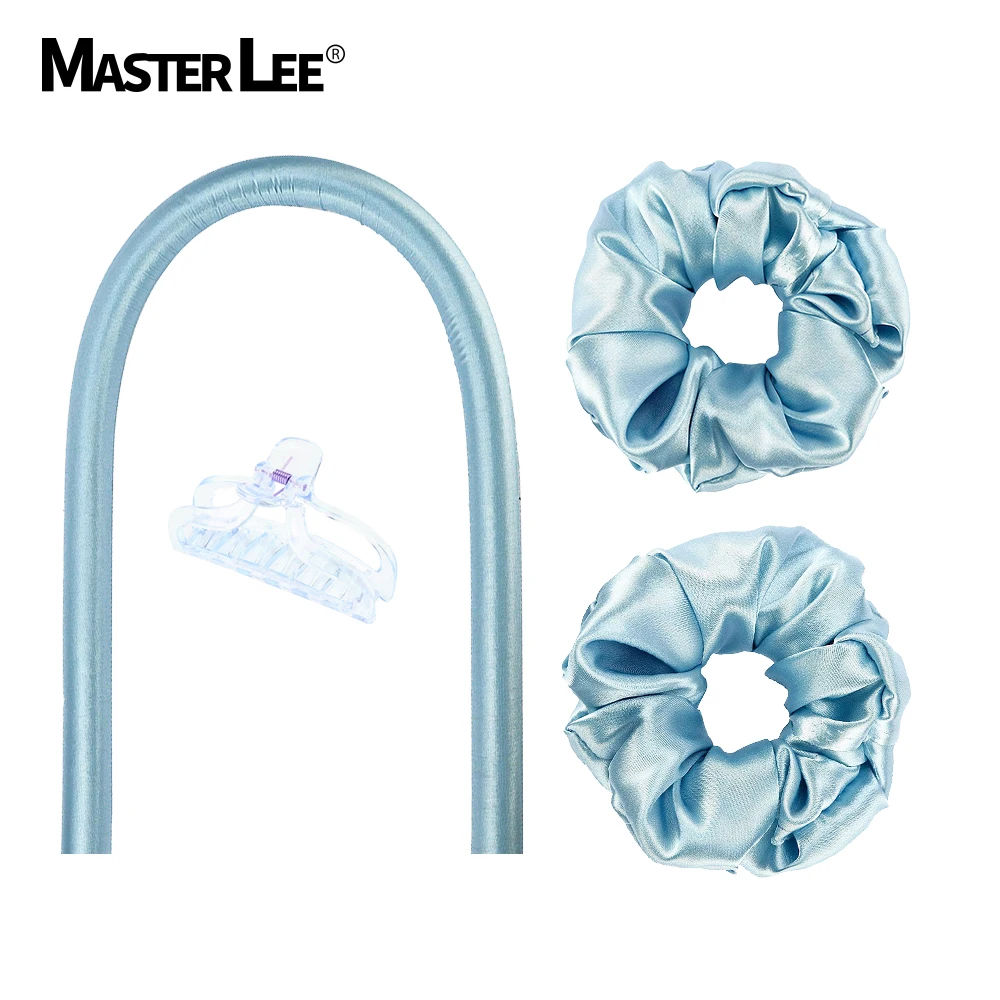 4 sets Heatless Hair Roller Rods For Long Hair Soft Silk Curls no heat Jumbo Large Big Curler