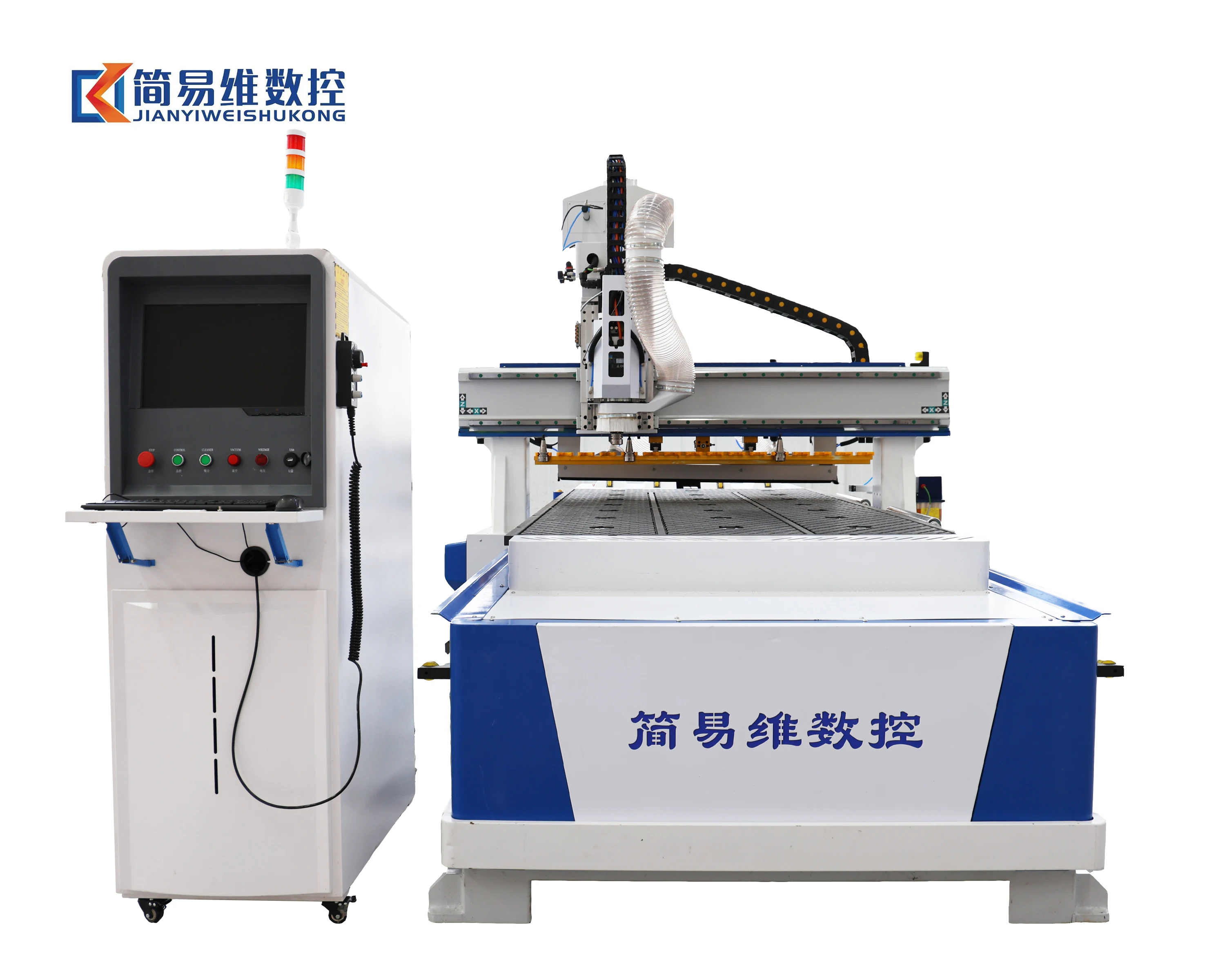 Best JWY-F12-1325 Chinese CNC Wood Router ATC Spindle Mach3 Syntec Control System Core Gearbox Components Restaurant Retail