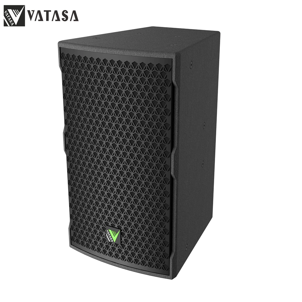 VATASA Factory price 10-inch pa speaker Wooden 330w Passive