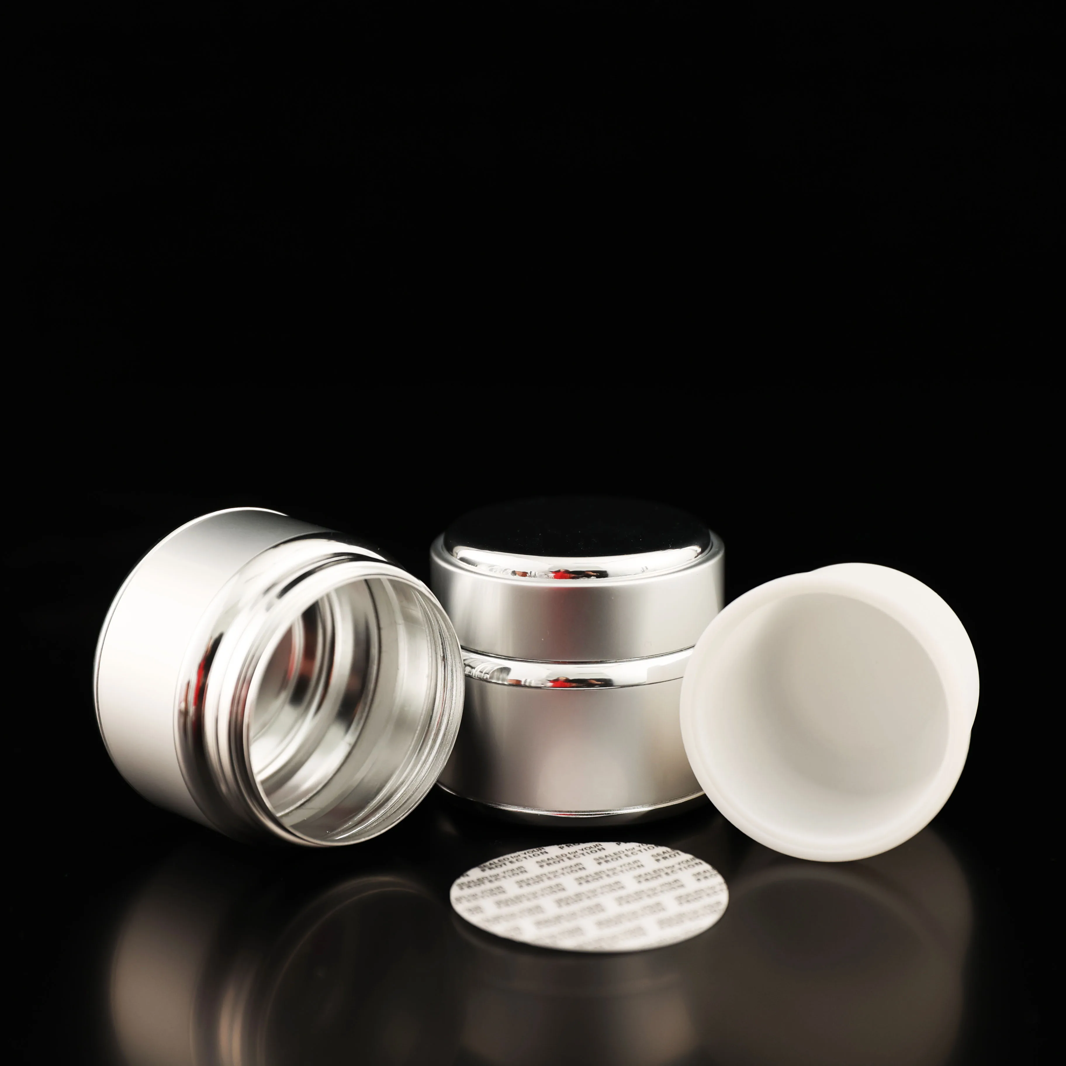 50g Refillable Eco Friendly Cosmetic Jar Container Replaceable Cream Jar Sustainable Cosmetic Packaging For Skin Care