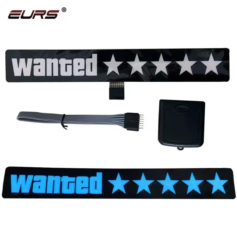 Most popular foreign new car decoration LED light sticker El light body car glass atmosphere led glowing car sticker lamp