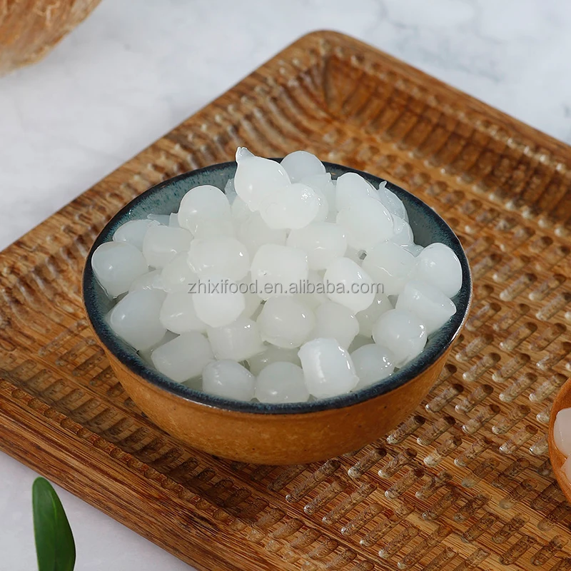 2022 Новый продукт 1 кг кокосовый Кристалл Boba Konjac Jelly для Пузырькового чая