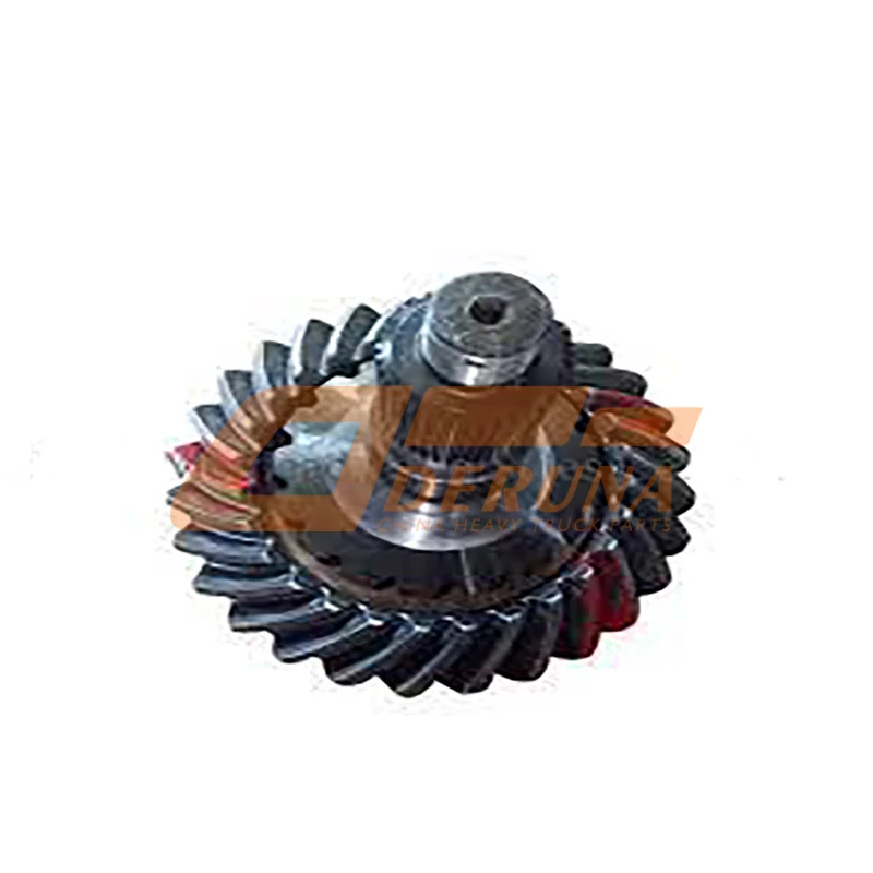 HOWO Truck HC 16 Front/Middle/Rear Axle Accessories 2nd Rear Axle Drive WG9231320913 Pinion and Crown Wheel