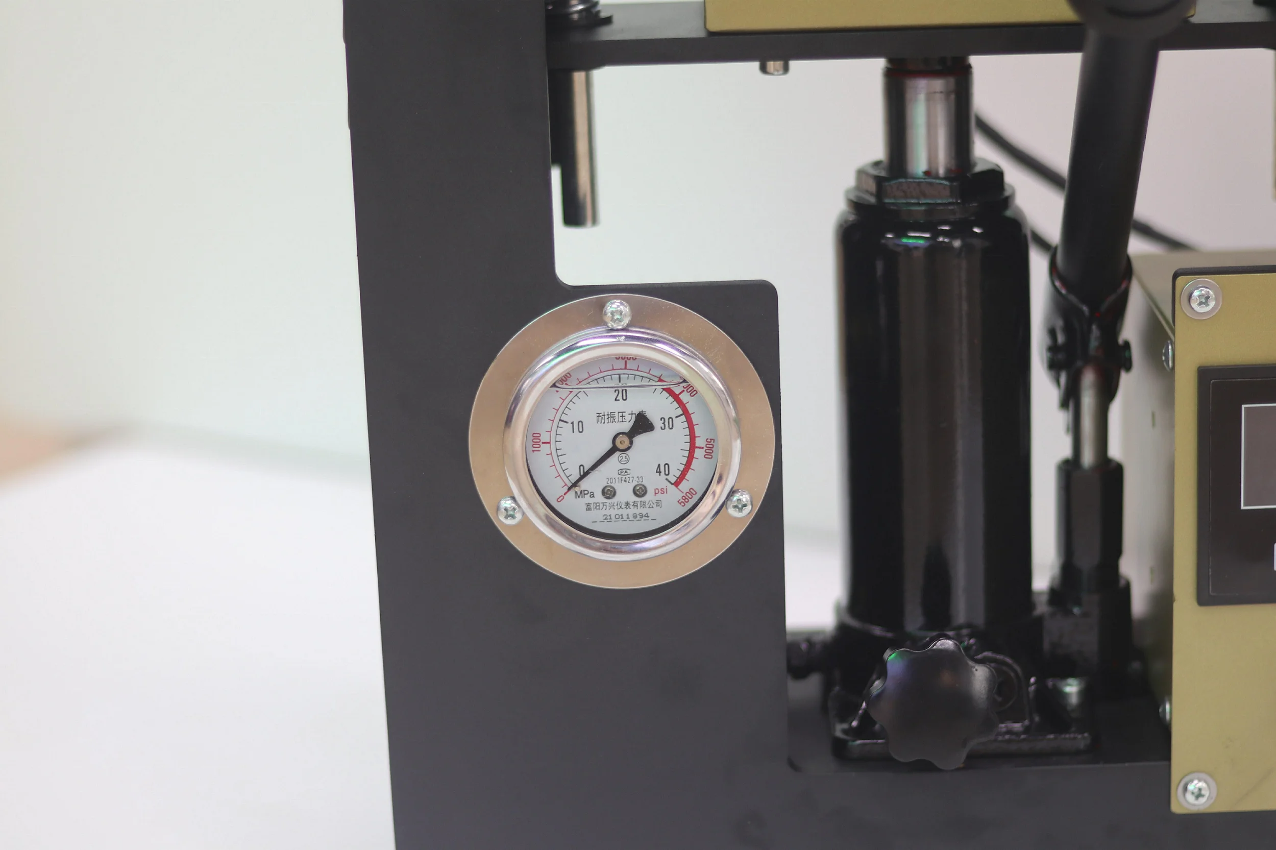 Manual Hydraulic Heat Press Machine dual heating platen Press Machine 10 Ton  Press