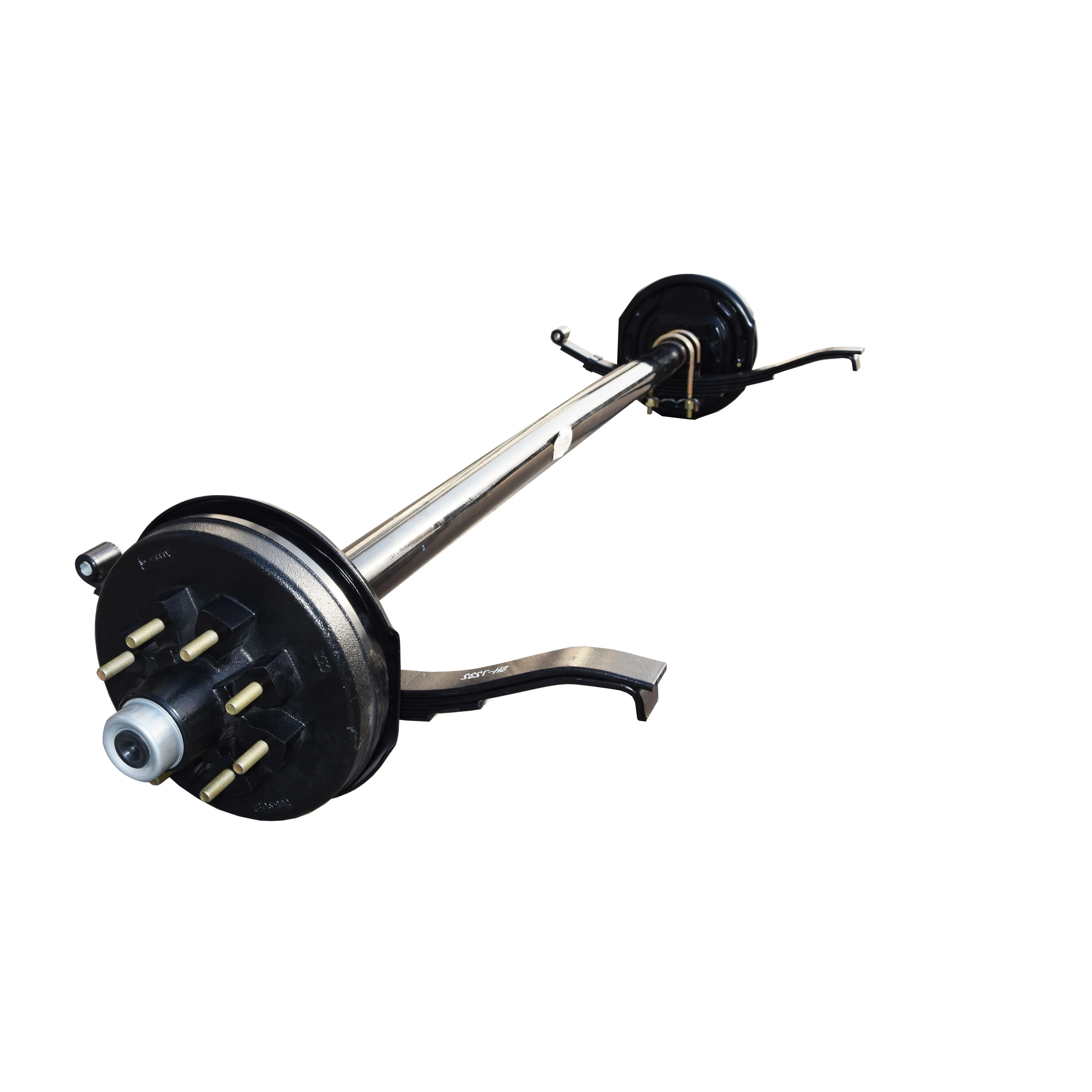 Trailer Axles and Parts Trailer Idler Hub Axle 7000 Lbs Black Cast PCD 165.1