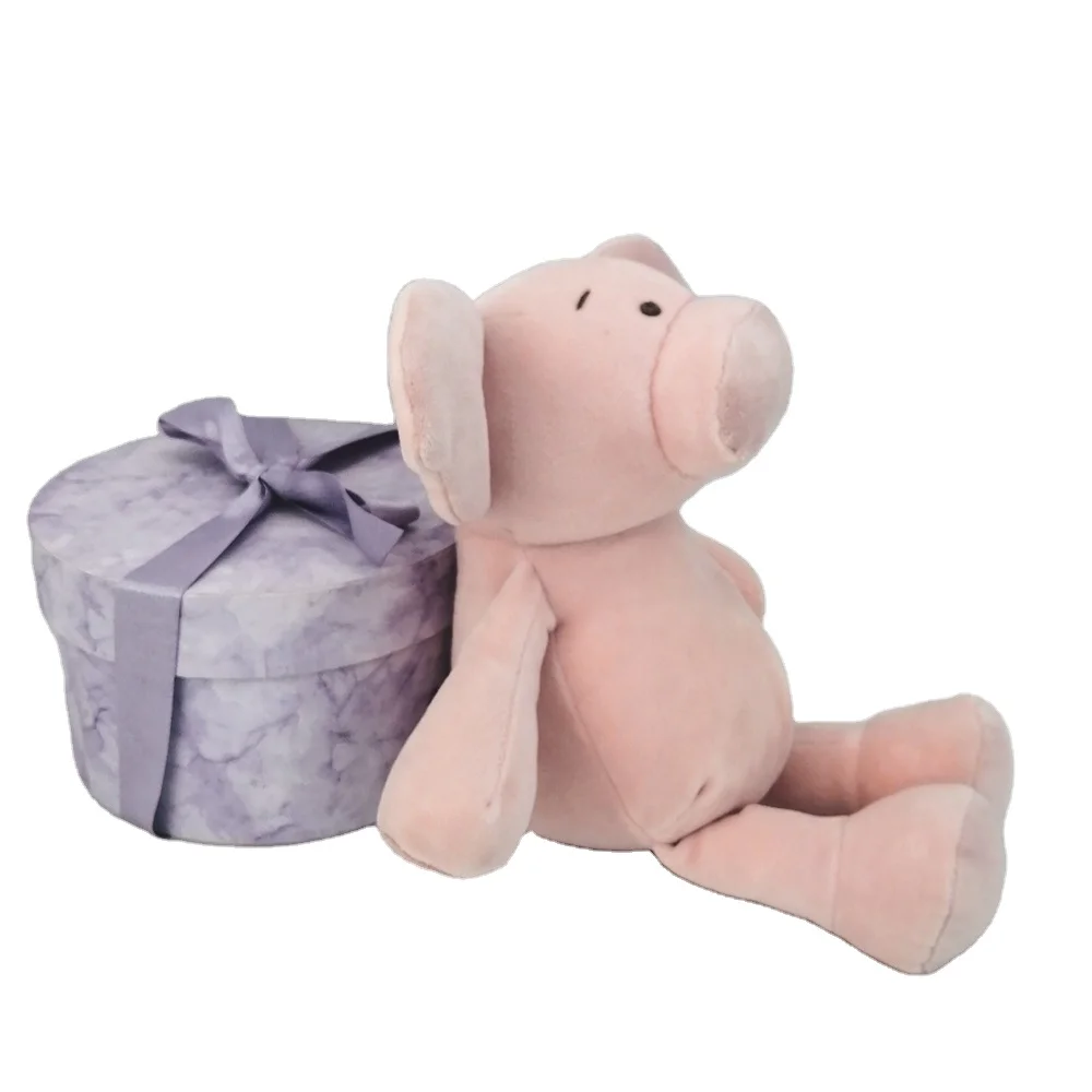 OAINI 2021 ODM OEM Nice Gift Mascot Pig Sit Plush Toy Kids Wholesale Fashion EN71Stuffed Animal Plush Soft Plush Pig Toy