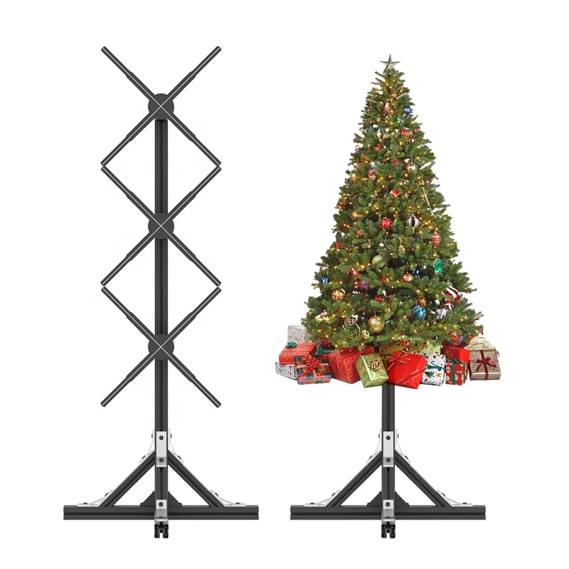 50 62 65cm 1x3 Human Height Multi Splicing Christmas Tree Advertising Led Display Holographic Video Wall 3D hologram Led Fan