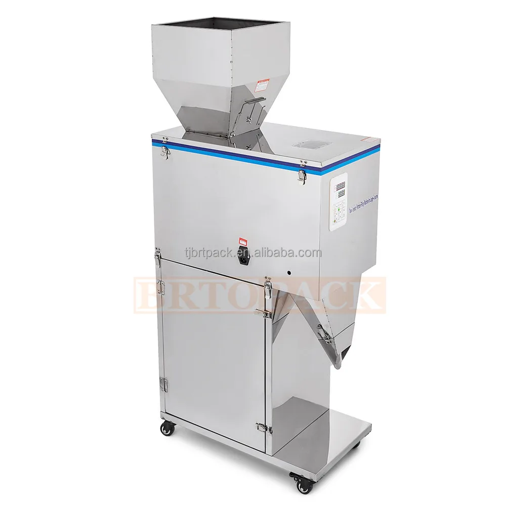 Large Capacity Grain Rice Coffee Potato chips Dispensing packing machine With Big Hopper Powder Grain weighing Filling machine
