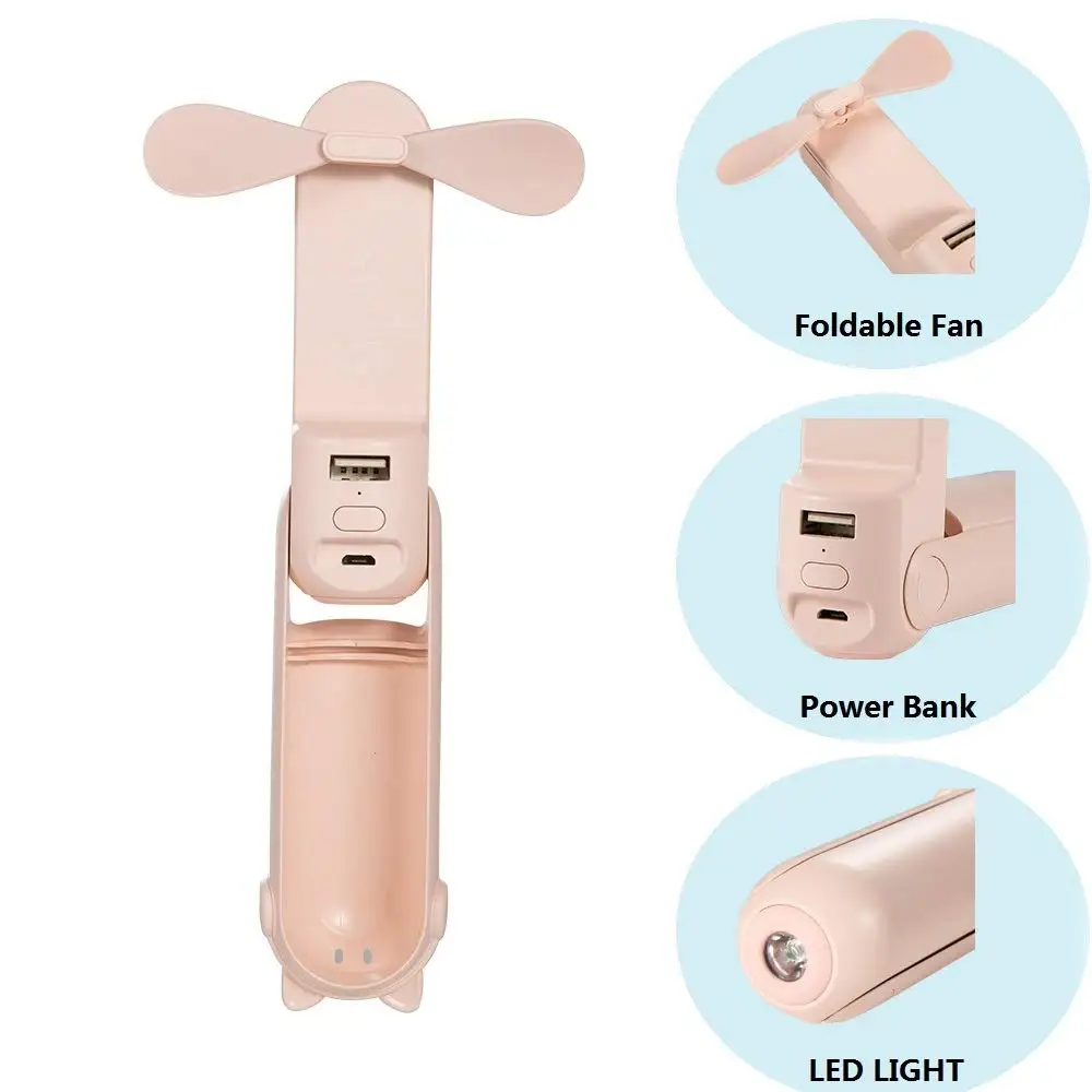 Best Price 5 in1 Handheld Portable Mini Fan Portable Mini USB Cooling Fan for Indoor and Outdoor