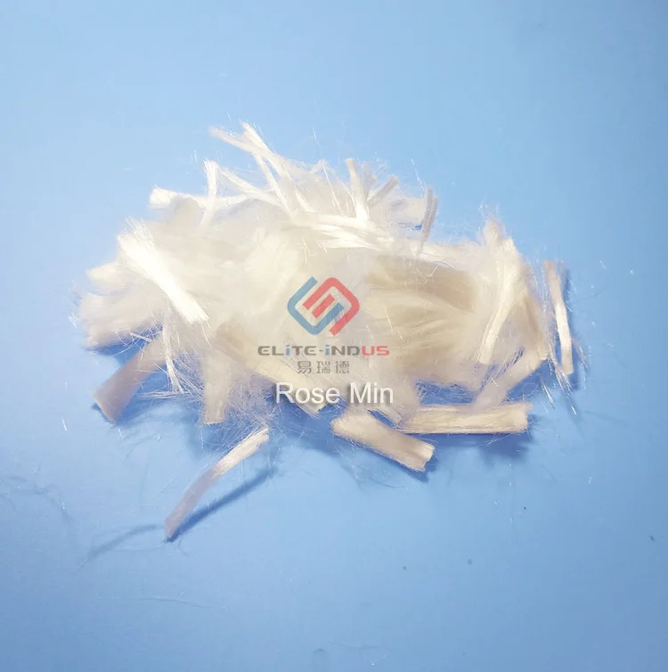 
 Филамент полипропиленовое штапельное волокно ПП 6 мм для бетона  