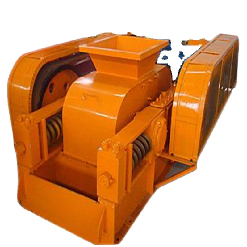 Inspection freely hard beryllium ore roll crusher with flexible installation