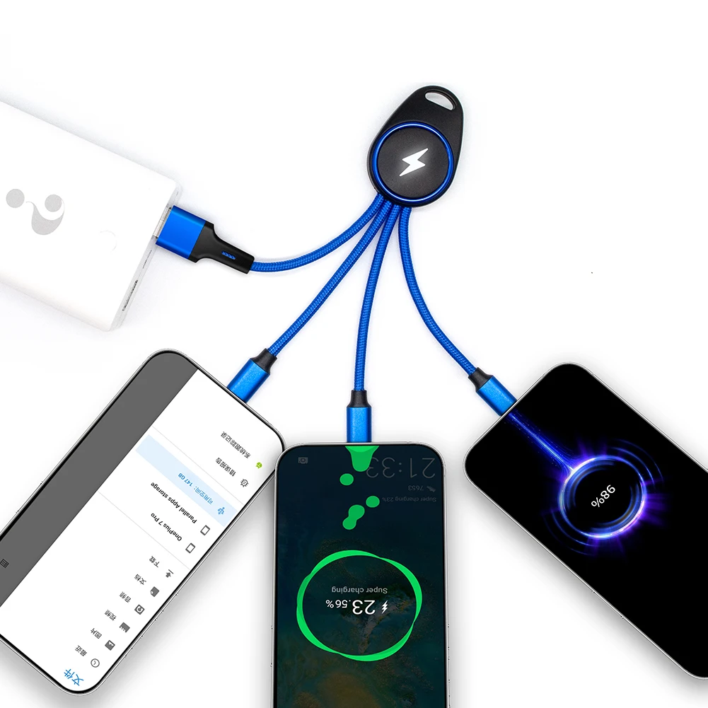 5 в 1 короткий USB-кабель для зарядки