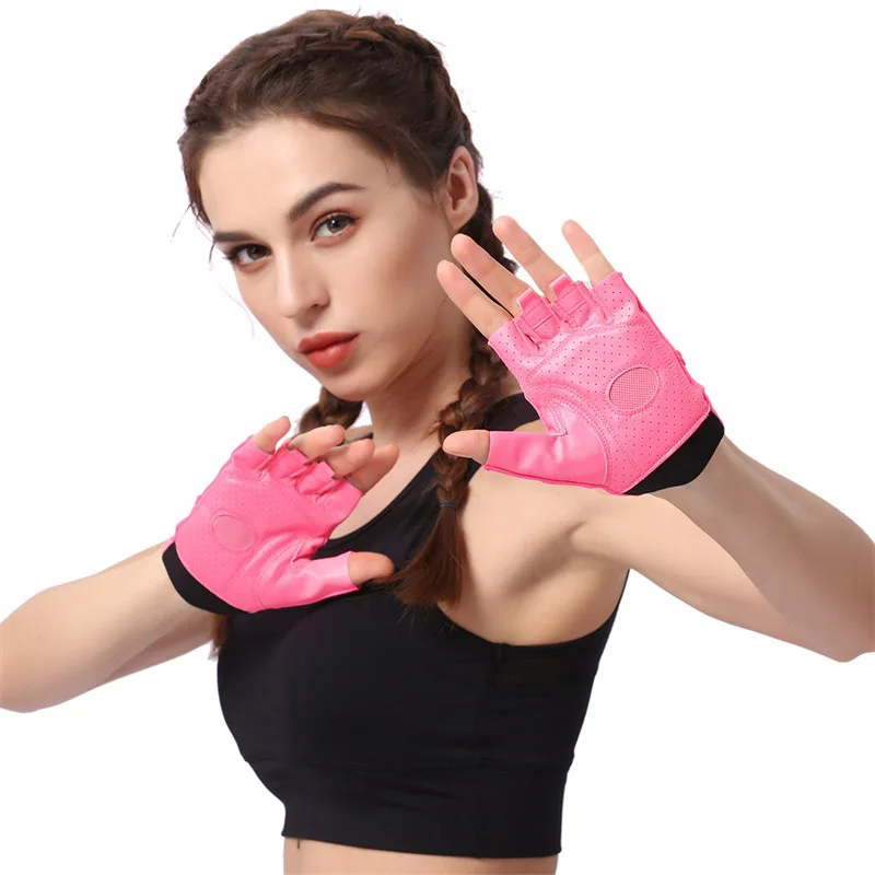 HBG 0282 Hot Selling Anti Slip Yoga Gloves for Women breathable Workout Fitness Gloves Training Weightlifting Gloves fashion