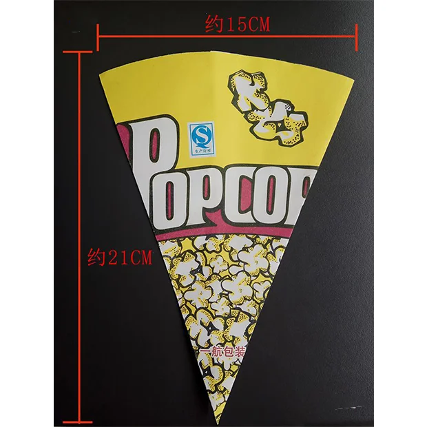 Eco-friendly Popcorn Paper Boxes Wholesale Custom Size Hero Pattern Birthday Party Snack boxes for Kids