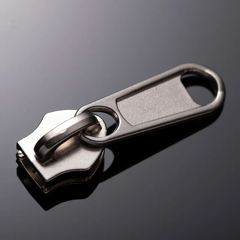 High Quality Wholesale Custom Half Zipper Custom Zipper Brown Bag Plastic Custom White Stand Up Free Sample Metal Zipper