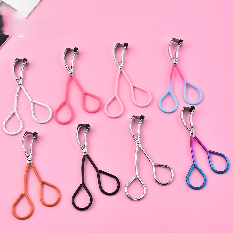 Wholesale Beauty Eyelash Curler Custom Metal Stainless Steel Partial Eyelash Curler